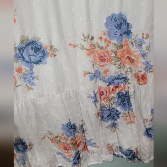 Multicolor Midi Flower Dress - Picture 5 of 7